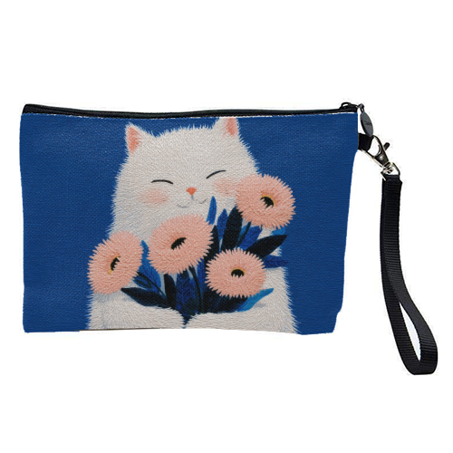 Flowers for you - pretty makeup bag by DejaReve