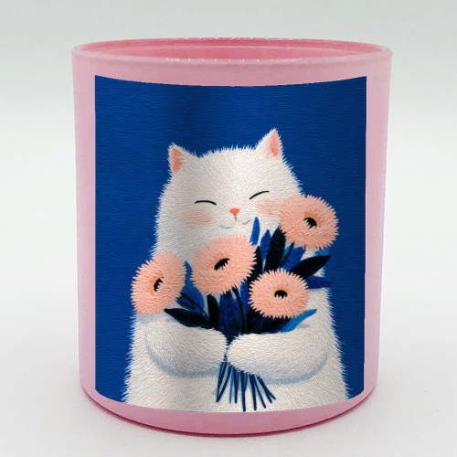 Flowers for you - scented candle by DejaReve