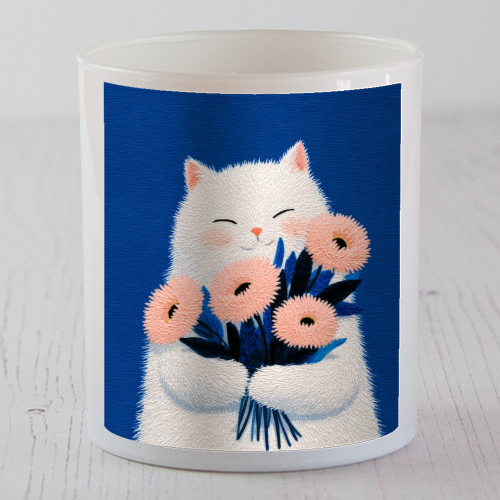 Flowers for you - scented candle by DejaReve