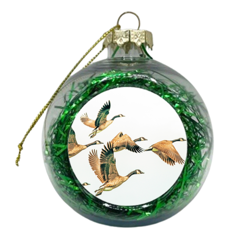 Fly Away II - xmas bauble by Uma Prabhakar Gokhale