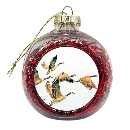 Fly Away II - xmas bauble by Uma Prabhakar Gokhale