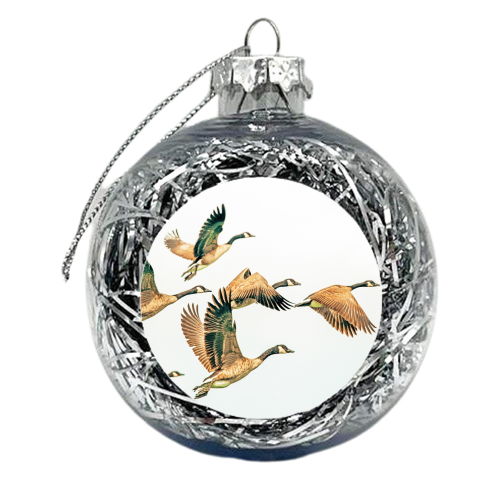 Fly Away II - xmas bauble by Uma Prabhakar Gokhale