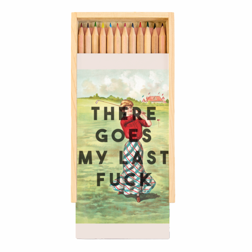 Flying Fucks - Coloured Pencils with Box by The 13 Prints