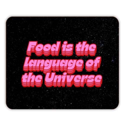 Food is a Universal Passport - designer placemat by Nida Designs