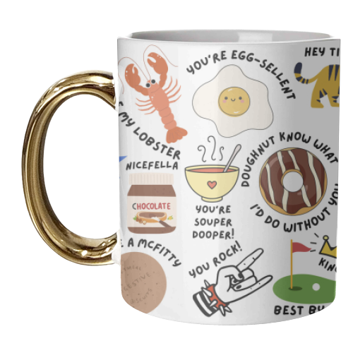 FOR HIM - unique mug by Lilly Rose