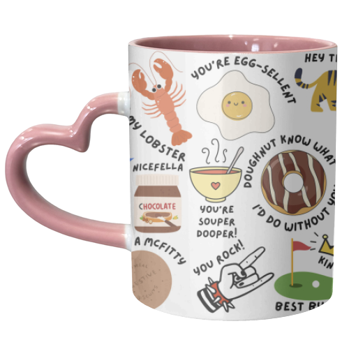 FOR HIM - unique mug by Lilly Rose