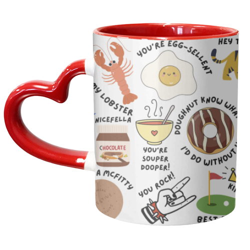 FOR HIM - unique mug by Lilly Rose