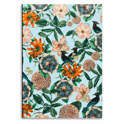 Forest Birds - personalised A4, A5, A6 notebook by Uma Prabhakar Gokhale