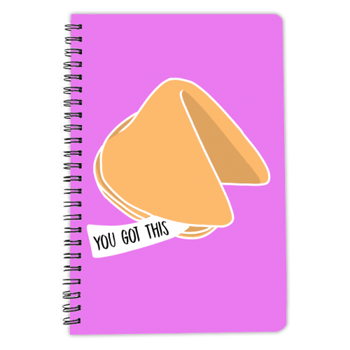 Fortune - personalised A4, A5, A6 notebook by Pink and Pip
