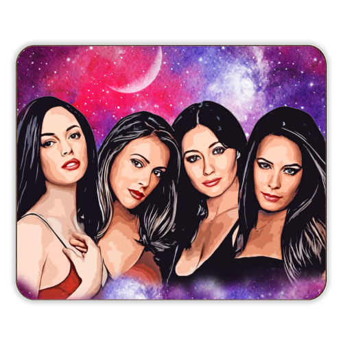 Four Magical Sisters - designer placemat by DOLLY WOLFE