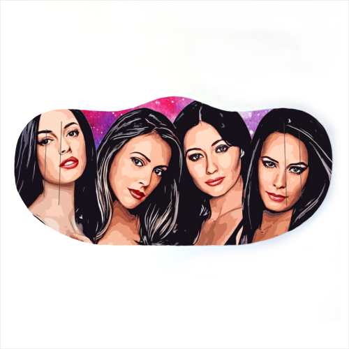 Four Magical Sisters - face cover mask by DOLLY WOLFE