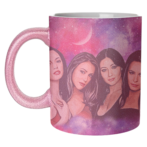 Four Magical Sisters - unique mug by DOLLY WOLFE