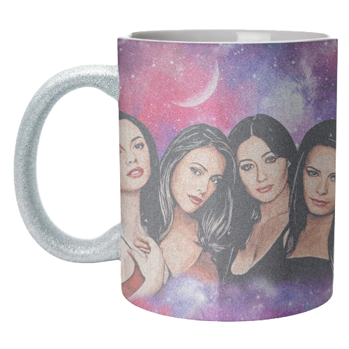 Four Magical Sisters - unique mug by DOLLY WOLFE