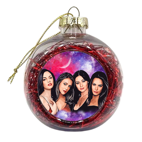 Four Magical Sisters - xmas bauble by DOLLY WOLFE