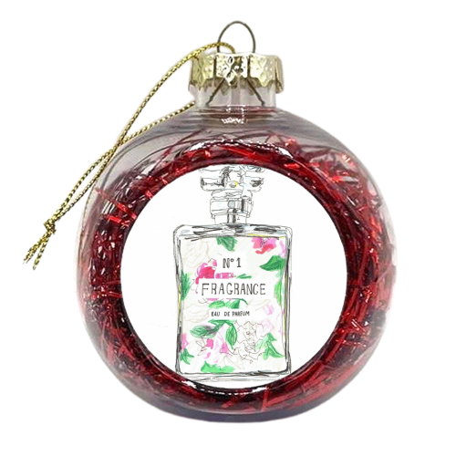 Fragrance Florale - xmas bauble by Jade Wharton