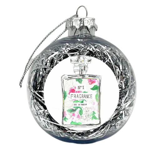 Fragrance Florale - xmas bauble by Jade Wharton