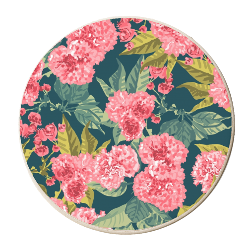 Fragrance II - personalised beer coaster by Uma Prabhakar Gokhale