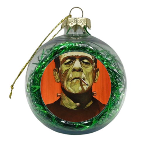 Frank - xmas bauble by George Jennings