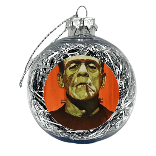 Frank - xmas bauble by George Jennings