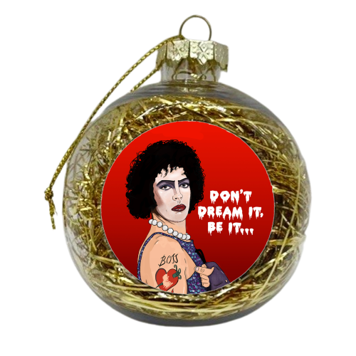 Frank-N-Furter Rocky Horror - xmas bauble by The Queer Store