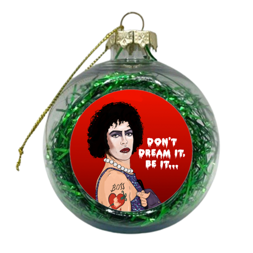 Frank-N-Furter Rocky Horror - xmas bauble by The Queer Store