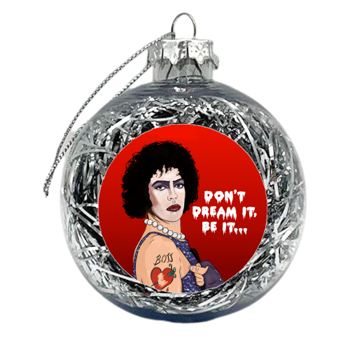 Frank-N-Furter Rocky Horror - xmas bauble by The Queer Store
