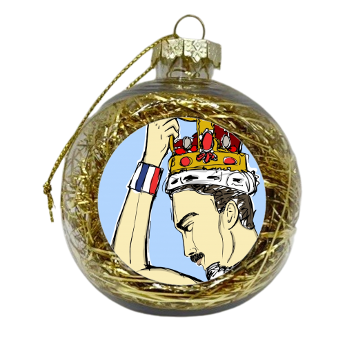 Freddie - xmas bauble by Bec Broomhall