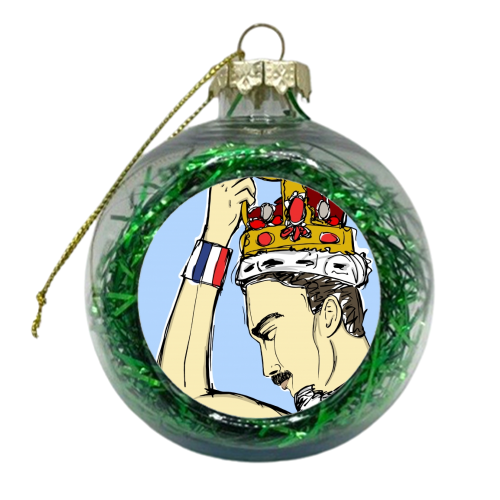 Freddie - xmas bauble by Bec Broomhall