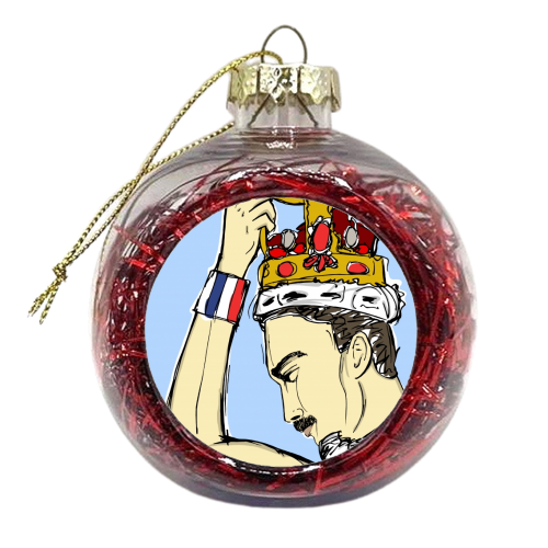 Freddie - xmas bauble by Bec Broomhall