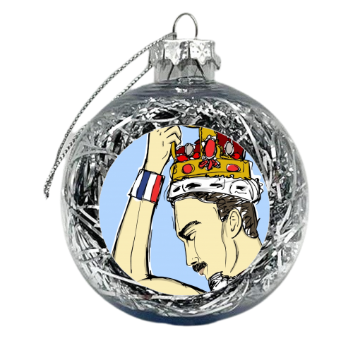Freddie - xmas bauble by Bec Broomhall