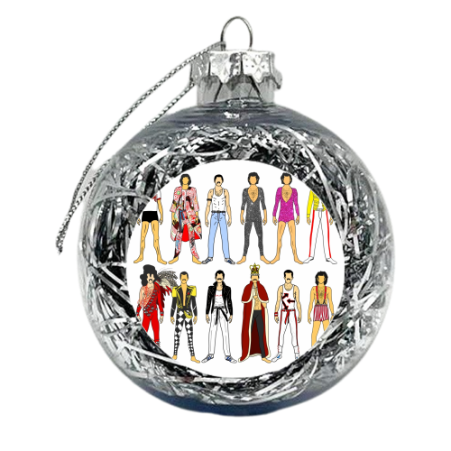Freddie - xmas bauble by Notsniw Art