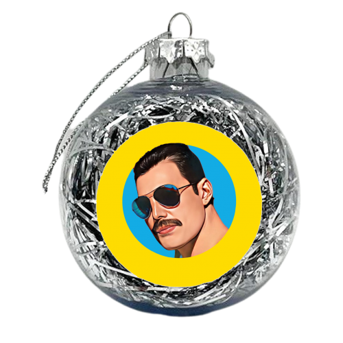 Freddie Cool - xmas bauble by DOLLY WOLFE