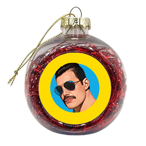 Freddie Cool - xmas bauble by DOLLY WOLFE