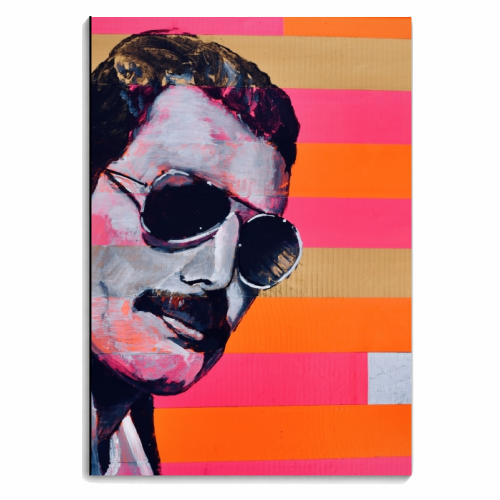 Freddie Mercury - personalised A4, A5, A6 notebook by Kirstie Taylor