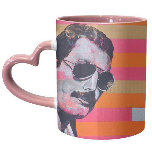 Freddie Mercury - unique mug by Kirstie Taylor