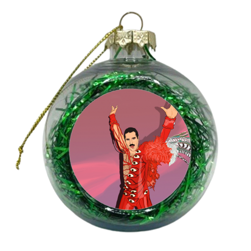 Freddie RED - xmas bauble by The Queer Store