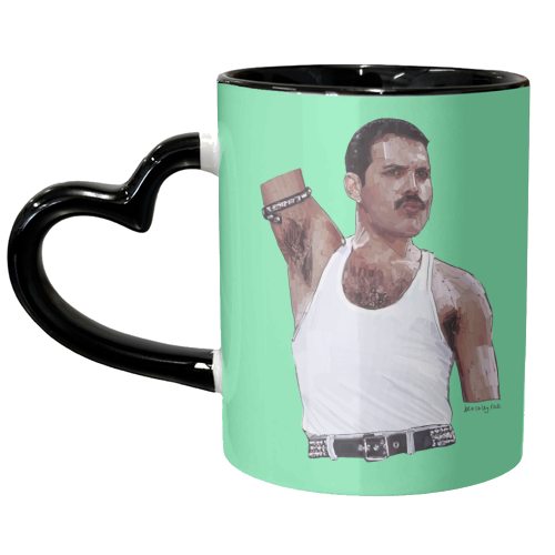 Freddie Pout - unique mug by Beverley Rae