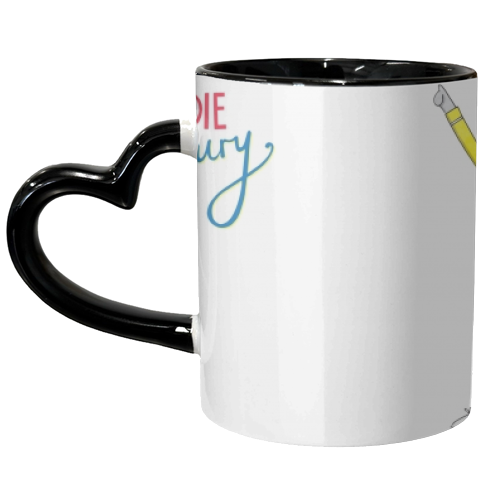 Freddie Purrcury - unique mug by Katie Ruby Miller
