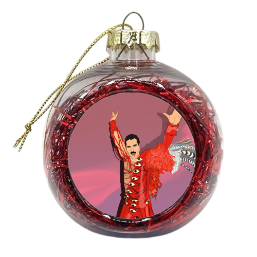 Freddie RED - xmas bauble by The Queer Store