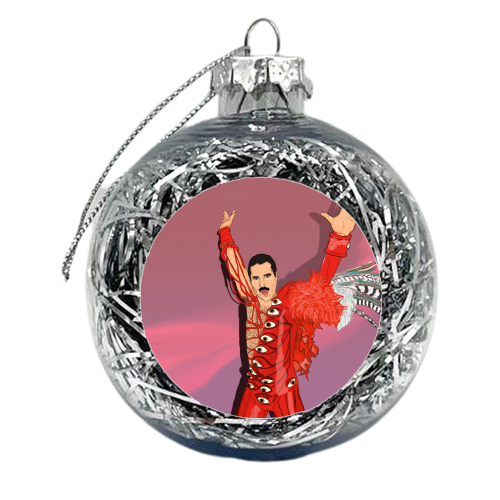 Freddie RED - xmas bauble by The Queer Store