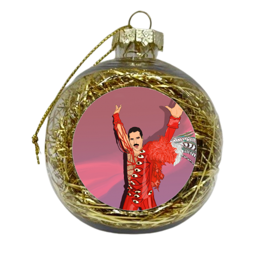 Freddie RED - xmas bauble by The Queer Store