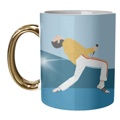 Freddie - unique mug by Cheryl Boland