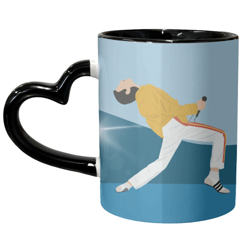 Freddie - unique mug by Cheryl Boland