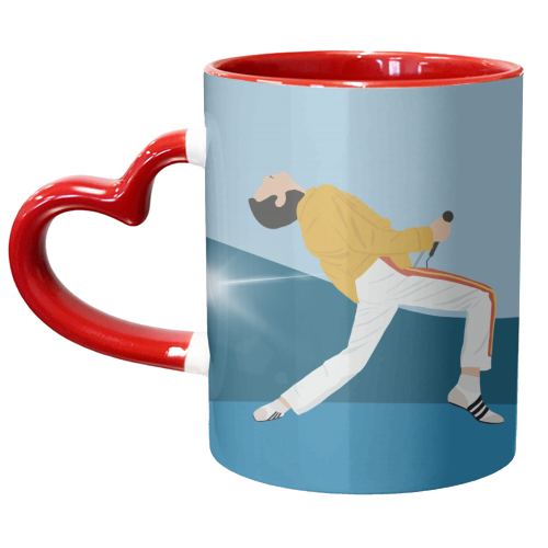 Freddie - unique mug by Cheryl Boland