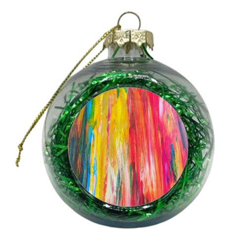 Freedom Burst - xmas bauble by Carla