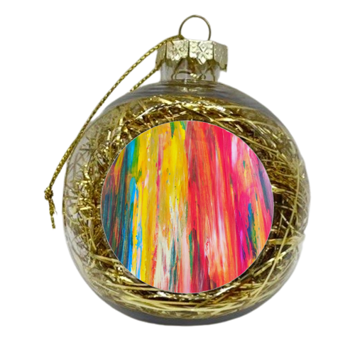 Freedom Burst - xmas bauble by Carla