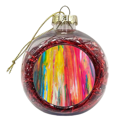 Freedom Burst - xmas bauble by Carla