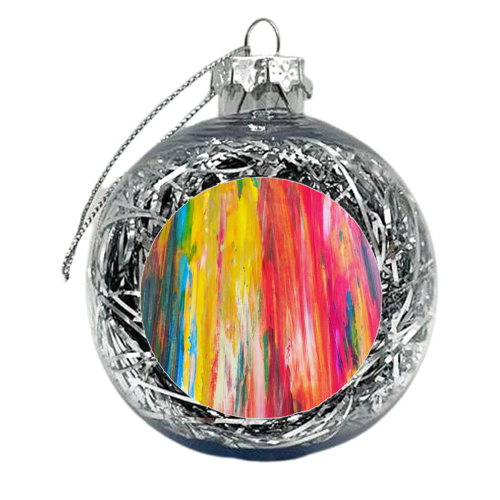 Freedom Burst - xmas bauble by Carla