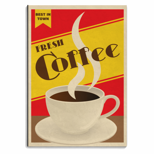 Fresh Coffee - personalised A4, A5, A6 notebook by InspiredImages