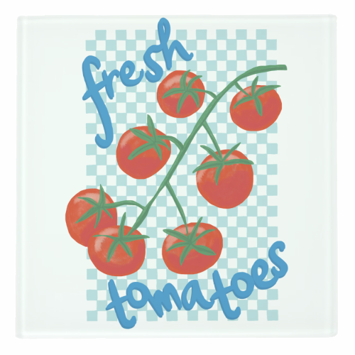 Fresh Tomatoes - personalised beer coaster by The Boy and the Bear